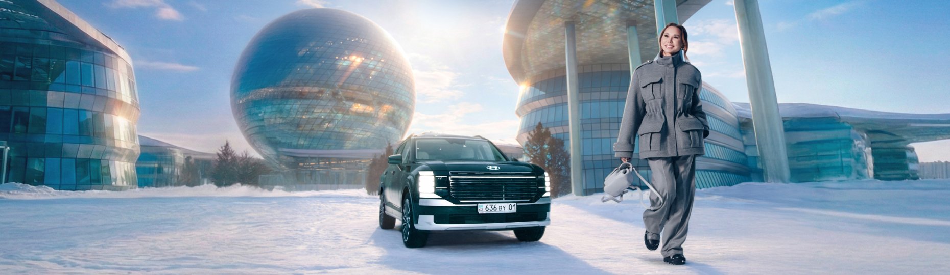 Шымкенттегі «Hyundai Qonaev Shymkent» дилерінен жаңа Hyundai Palisade сатып алу